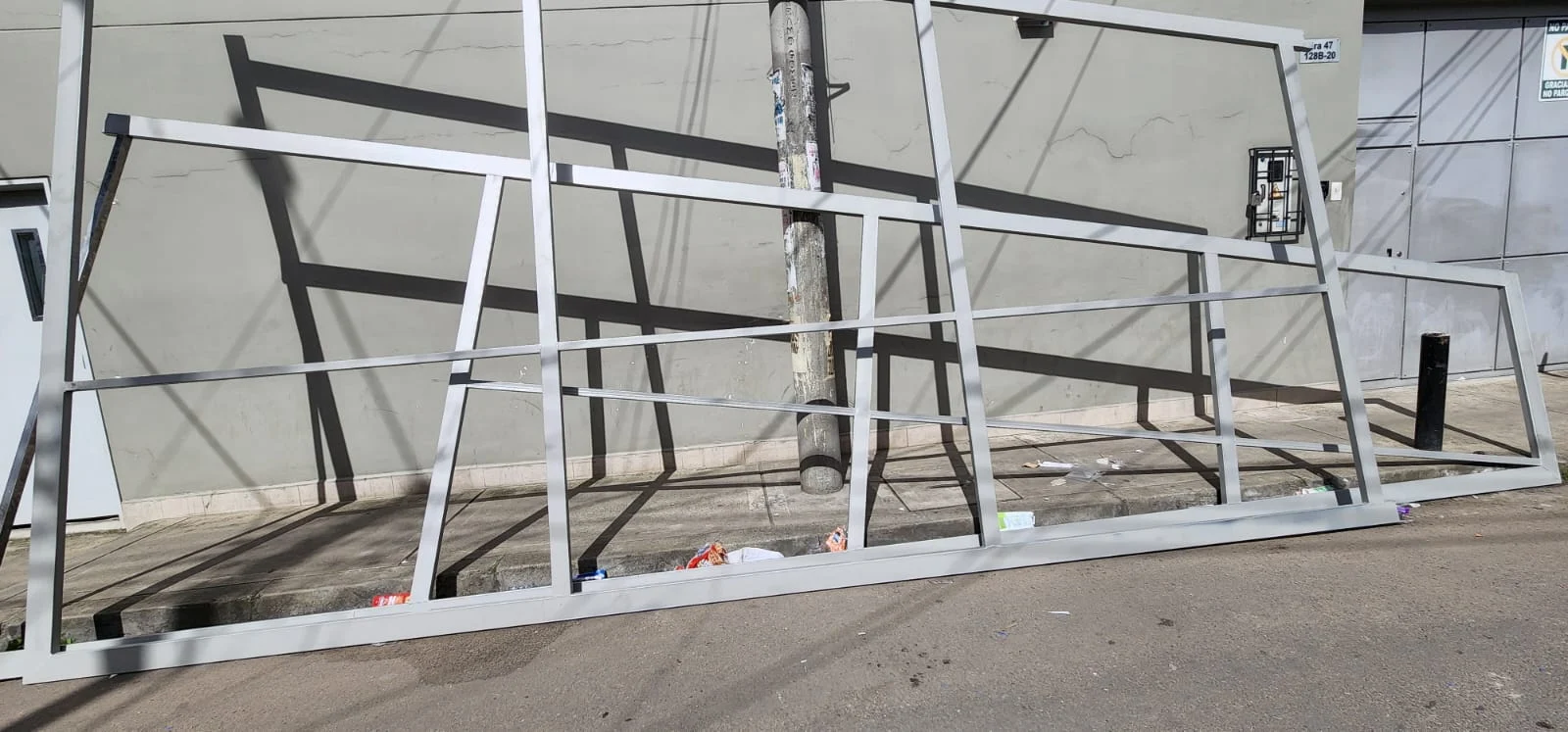 Estructura metálica de gran formato